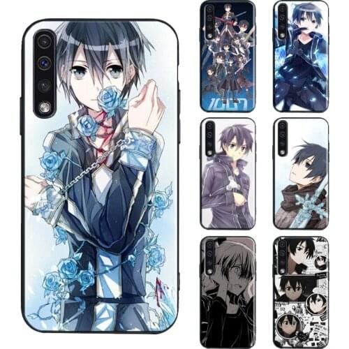 Kirito Sword Art Online Phone Case For Samsung A71 A51 A31 A11 A21S A20e A70 A50 A40 A10 A20 S A12 A32 A42 A52 A72