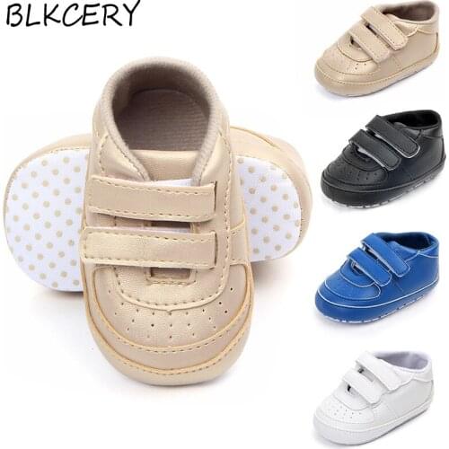 Brand PU Leather Baby Boy Shoes Kids Children Sports Sneakers Sapatos Infantil Bebes Soft Soled Booties First Walkers Crib Boots