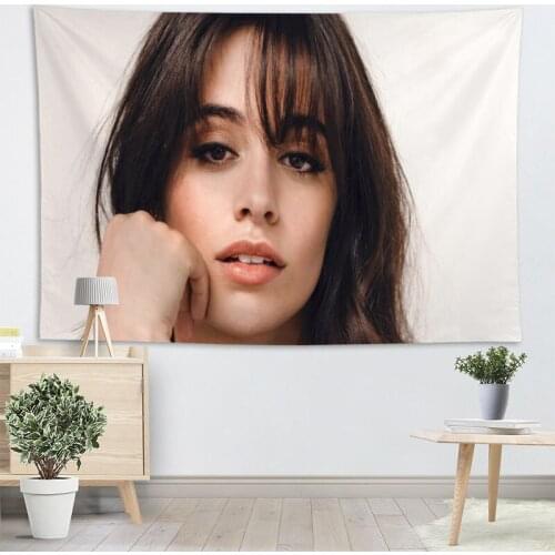 Custom Camila Cabello Wall Tapestry Wall Hanging Tarot Custom Tapestry Plant Tapestry Mandala Home Decor More Large Size 2.25