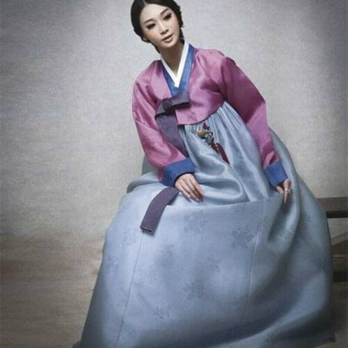 New Hanbok Dress Custom Made Korean Traditional Woman Hanbok Korean National Costume Dress Party Game
