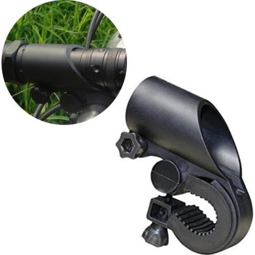 For Xiaomi scooter Light stand 360-degree Bicycle Flashlight Holder Bike Light Frame Flashlight Clip Clip Adjustable V8X4