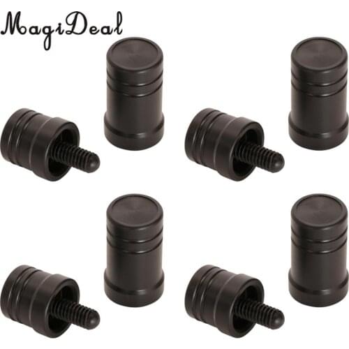 MagiDeal Durable Plastic 5/16 x 18 Joint Protectors/Joint Caps 4 Set For Billiard Pool Cues Stick