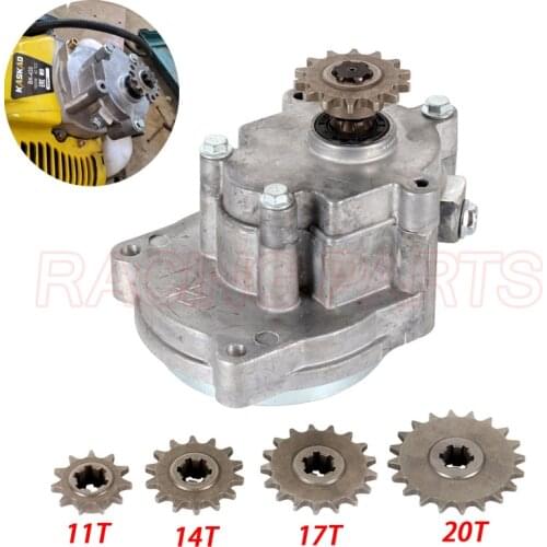 T8F 11 14 17 20 Tooth Clutch Drum Gear Box Sprocket 33cc 43cc 49cc Ty Rod II Go Kart Mini Moto Dirt Bike Scooter Xtreme
