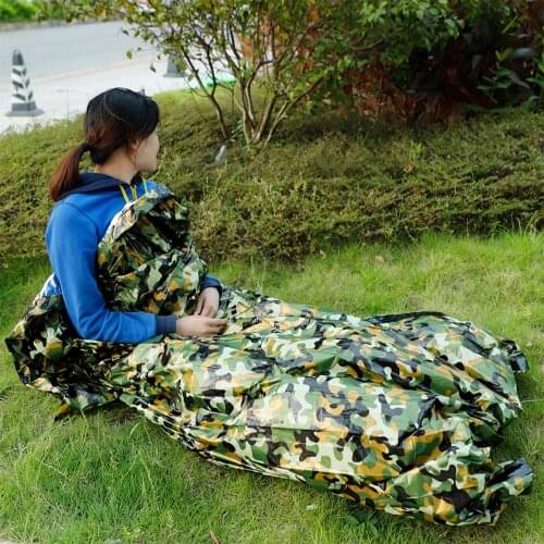 Thermal Blanket Folding Water Resistant Windproof Sunshade Reusable Camping Mat Pad Cover PE For Hiking