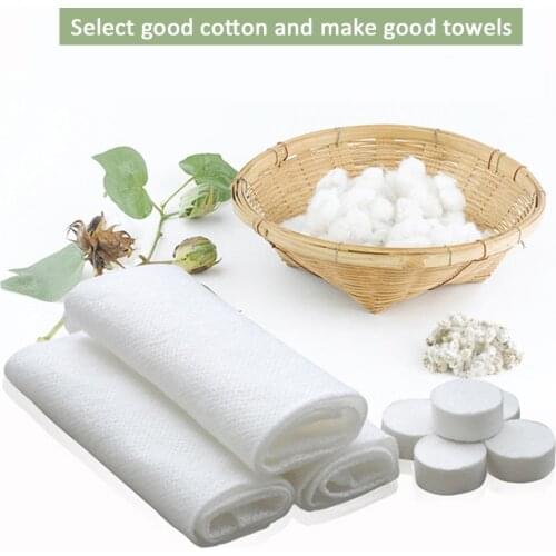 100pcs/pack Compressed Towel Outdoor Travel Cotton Disposable Towel Magic Beauty Salons With Cleansing Towel kindness