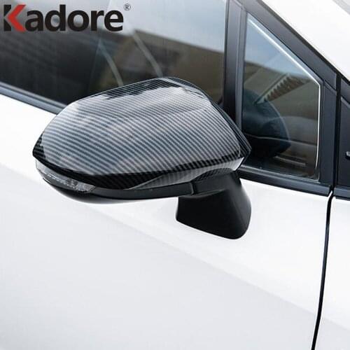 For Toyota Corolla Sedan 2019 2020 2021 Chrome Car Rearview Mirrors Cover Trim Door Mirrors Frame Covers Car Accessories 2pcs
