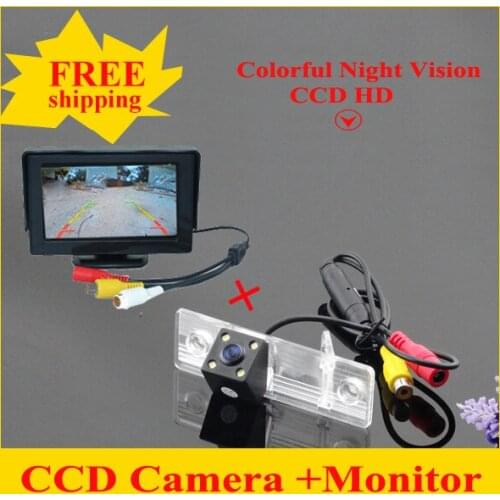 Car parking system car reversing car rear view camera + Car Mirror Monitor For Chevrolet Epica/Lova/Aveo/Captiva/Cruze/Lacetti