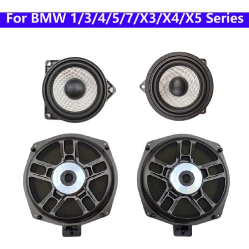 For BMW 1/3/4/5/7/X3/X4/X5 Series F20 F30 F34 F32 G30 F25 G01 F26 Speaker In The Car Midrange Horn Subwoofer Car Tweeters