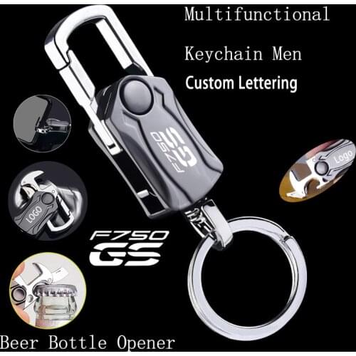 For BMW GS F750GS F 750 F750 GS F 750GS 2010-2020 motorcycle Key Chain Keychain Metal Multifunction Keyring Accessories