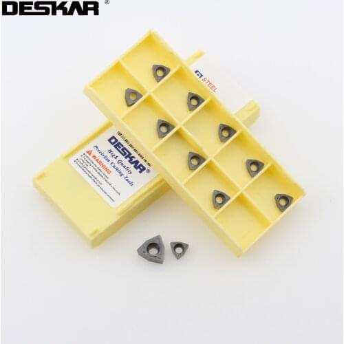 10Pcs WCMX030208 WCMX040208 WCMT050308 WCMT06T30 WCMT080412 SF LF6018 Indexable U Drill CNC Carbide Insert for Stainless Steel