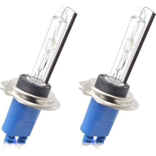Fast Bright H7 HID Xenon Headlight Lamps H1 H3 HB3 H11 H8 9005 Hir2 D2H Light Bulb Replacement For Bi-Xenons High Lumen 12V55W