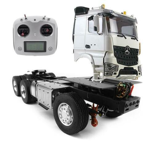 LESU RC 6*4 Chassis TMY 56352 Hercules Bz 3363 Tractor Cab 1/14 Truck i6S THZH0297-SMT3