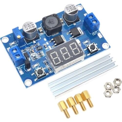 LTC1871 DC DC Step Up Booster Converter 3-35VDC to 3.5-35VDC + LED Voltmeter DC-DC Step Up Module Power Supply Voltage Regulator
