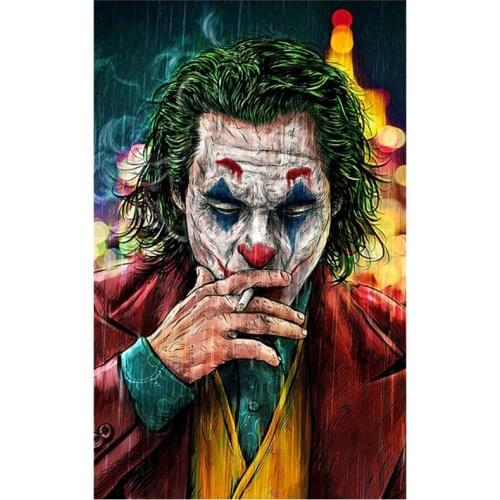 New Arrivals 5D DIY Full Round/Square Diamond Painting Joker 3D Embroidery Cross Stitch Rhinestone Mosaic Home Decor Art Yy81