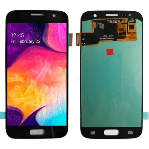Oled TFT adjustable LCD For SAMSUNG GALAXY S7 G930A G930F SM-G930F LCD Display Touch Screen Digitizer Assembly Replacement