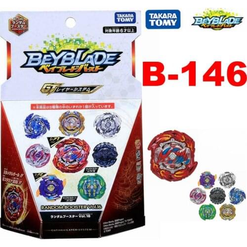 Original Takara Tomy Beyblade BURST GT B-146 Random Booster Vol. 16 (Random Item Inside)