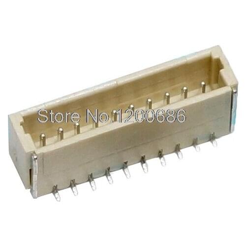 SH 1.0MM 10Pin ST SH1.0 connector 1.0mm pitch SMT connector Sockets Connector Electrical Cam Type SH 1.0 MM Connectors
