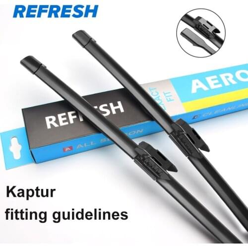 REFRESH Kaptur Wiper Blades Fitting Guidelines
