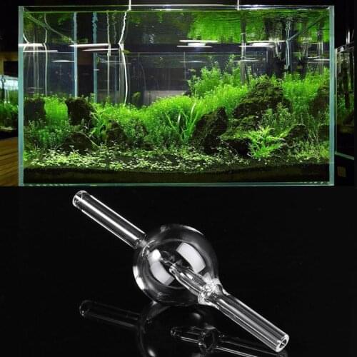M17D Aquarium CO2 Glass Bubble Counter for Fish Tank Air Non Return Check Recorder