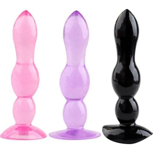 Silicone Anal Plug Butt Plug Open Expander Dildo Prostate Massager Anal Dilator Male Masturbator Women Men Couples Gay Sex Toys