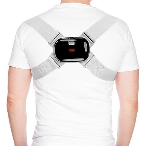 LCD Display Smart Posture Corrector Intelligent Support Belt Shoulder Trainer Sitting Humpback Corrector Back Support Brace