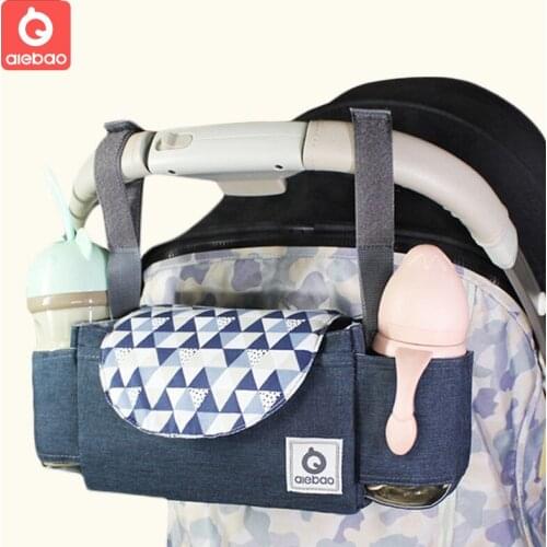 Baby Stroller bag Waterproof Storage Organizer Portable Baby Carriage Hanging Accessories Bags Multi-function mommy Bag AEB08