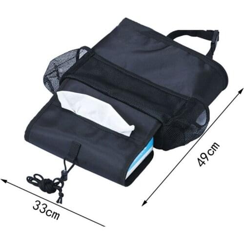 Car Seat Back Bag Organizer Multi Pocket Cooler Oxford Cloth Bag Car Styling For Jaguar xf xe x-type xj s-type f-pace XFR XKR