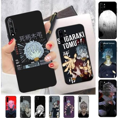 TOPLBPCS Tomura Shigaraki Decay My Hero Academia Phone Case for Huawei P30 40 20 10 8 9 lite pro plus Psmart2019
