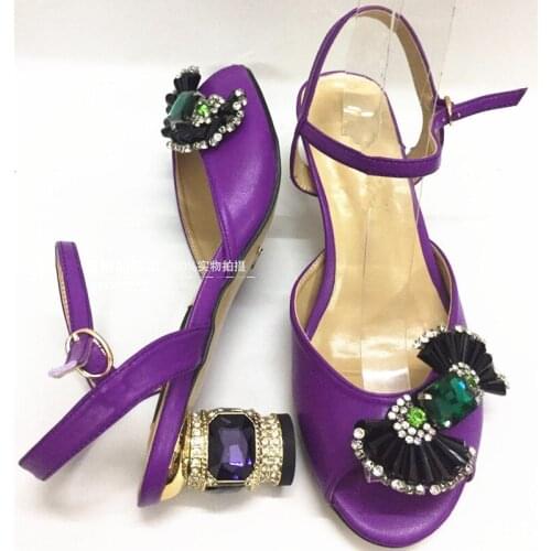 High quality women summer high heeled sandals Fashion womens real leather rhinestone heel Bow peep toe high heels shoes BY713