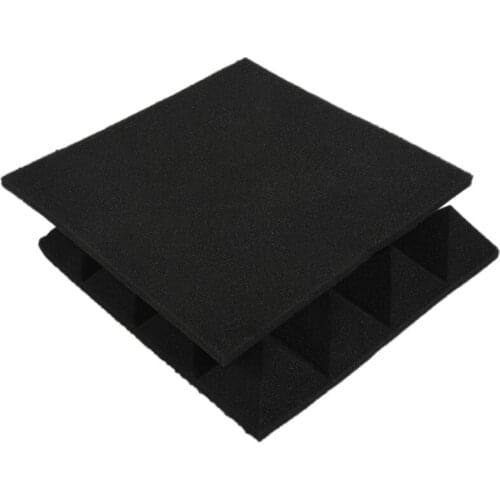 12 pcs -Soundproofing Foam Sound Absorption Pyramid Studio Treatment Wall Panels
