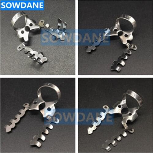 20pcs/30pcs Dental Multi-funtional Rubber Dam Clamp Dental Special Clip Stainless steel Dentist Ortho Materials