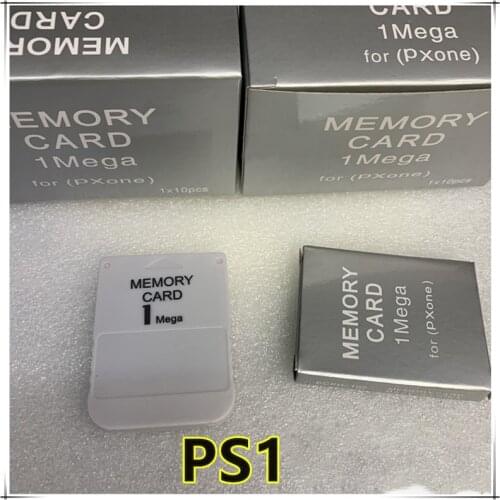 20pcs New full capacity 1MB 1M Memory Save Saver Card For Sony Performance For Playstation One For PS1 PSX Game System Wholesale