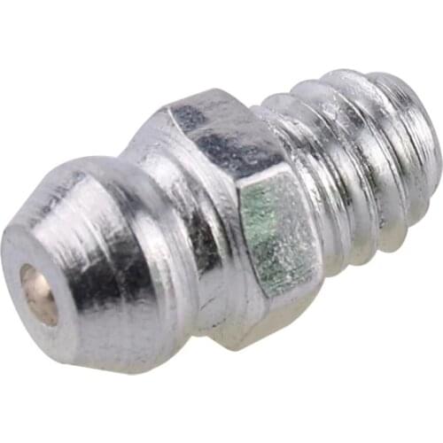 5PCS Grease Nipple Zerk Nipple Fitting for Grease Gun M6 M8 M10 Male Thread Threaded Gun Rivet Joint Hose Nipples Nozzles