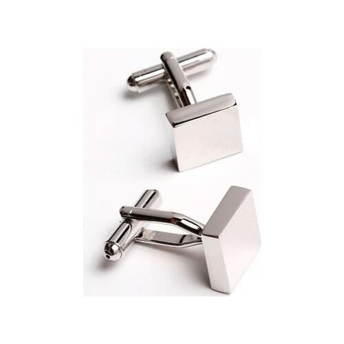C-MAN Luxury shirt Silvery cufflink for mens Brand cuff buttons cuff links High Quality abotoaduras Jewelry