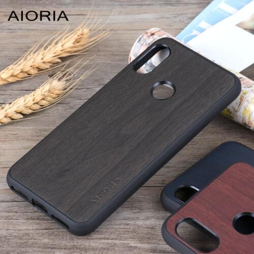 Wooden design case for Xiaomi Mi A2 Lite TPU silicone & PC & PU leather skin covers coque fundas for Xiaomi Mi A2