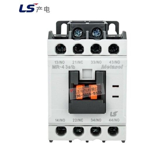 Original genuine LS electric elevator DC contactor MR-4 DC110V DC24V instead of GMR-4D 3a1b 2a2b 4a