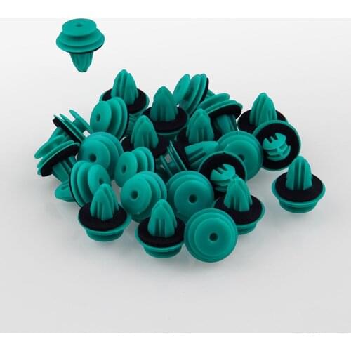 25Pcs Auto Car Viehcle Plastic Fastener Rivet Retaining Push Clips Stuff Accessories for Toy-ota 90467-10188