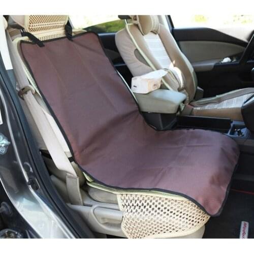 Dog pad hammock cover with seat belt for Ford car
