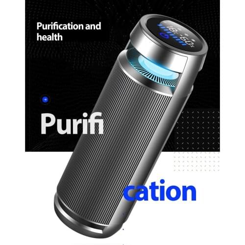 Portable Mini Indoor Car Air Purifier Room Table Remove Dust HEPA Filter USB