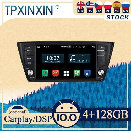 PX6 For Skoda Fabia NJ3 2015-2018 Android Car Stereo Car Radio with Screen2 DIN Radio DVD Player Car GPS Navigation Head Unit
