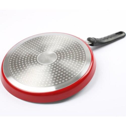 24cm Non-stick Frying Pan Aluminum Alloy Cookware Pancake Egg Melaleuca cake Pizza steak Frying pan Creperie pot