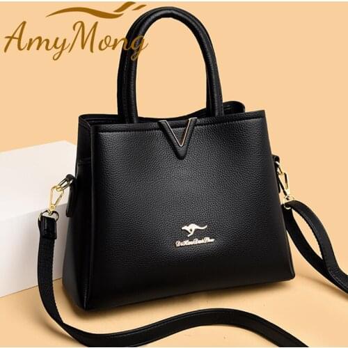 3 Layers Women Handbag Purses Luxury Designer Branded PU Leather Shoulder Messenger Crossbody Bags for Female 2021 Sac A Main