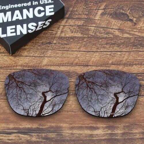 ToughAsNails Resist Seawater Corrosion Polarized Replacement Lenses for Oakley Trillbe X Sunglasses Brown