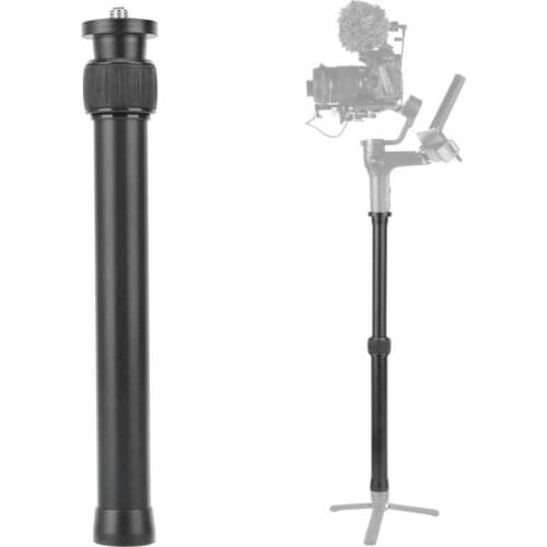 Telescopic Gimbal Extension Rod Pole Stick with 1/4 inch Screw for DJI OSMO Mobile 2 3 OM 4 for Zhiyun Crane 2 weebill lab 3
