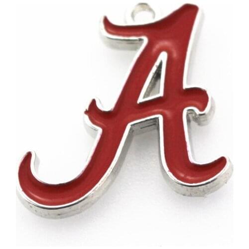 University of Alabama-City Football Sports Dangle Charms Pendant DIY Bracelet Necklace Earrings Jewelry Accessories
