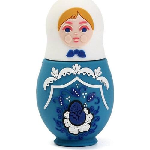 Moveski UV-P03 USB 3.0 Flash Drive Blue Russian Style U Disk For PC, Notebook, MAC-32GB