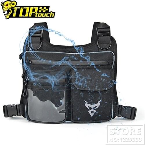 Waterproof Motocycle Backpacks Reflective Motorbike Moto Riding Chest Bag Men Motocross Backpacks Outdoor Travel Bag 4 Colour