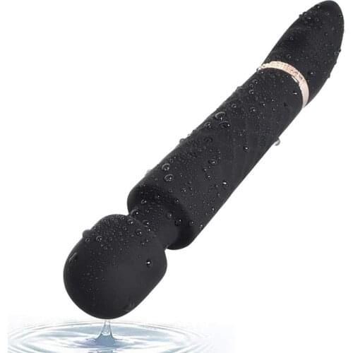 G-spot Magic Wand Vibrator Powerful Sex Toys For Women Clitoris Stimulator Double Head Female 25 Frequency AV Vibrating Stick