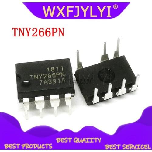 10PCS/LOT Upright DIP7 TNY266P TNY266PN TNY266 LCD supply chip Brand new authentic spot, can be purchased directly
