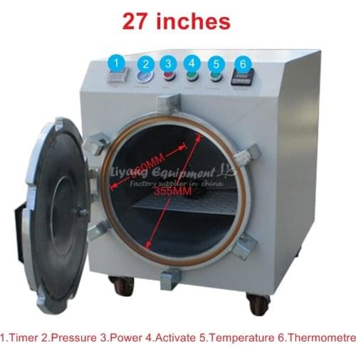 27 inch LY 969 auto air-lock OCA Bubble Defoaming Machine Removes Bubble